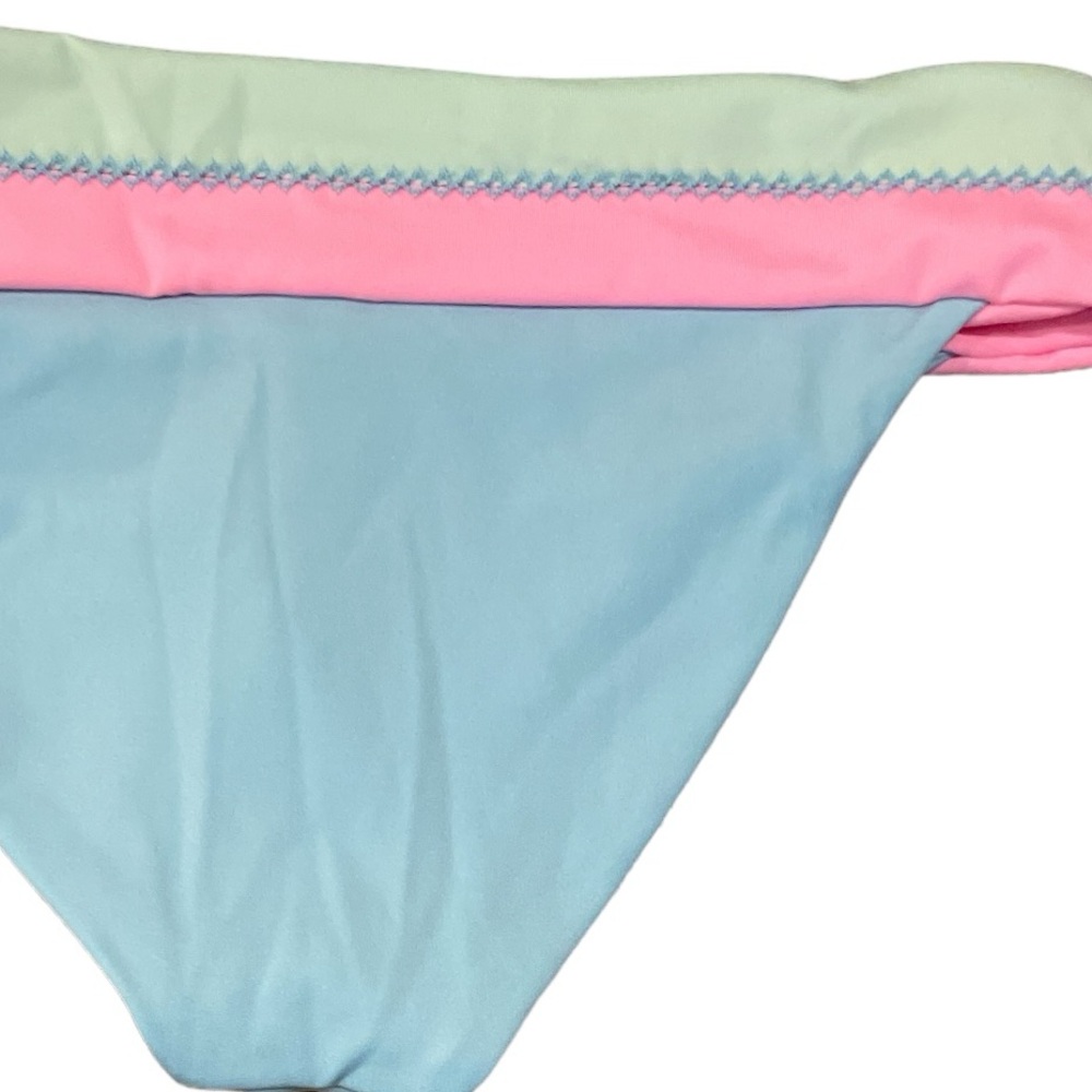 LoveShackFancy Blue and Pink Bikini - Picture 9 of 12